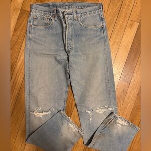 Levi's 501 Straight Jeans